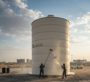 fiberglass water tank