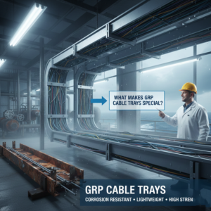 grp cable trays by al najof fiberglass