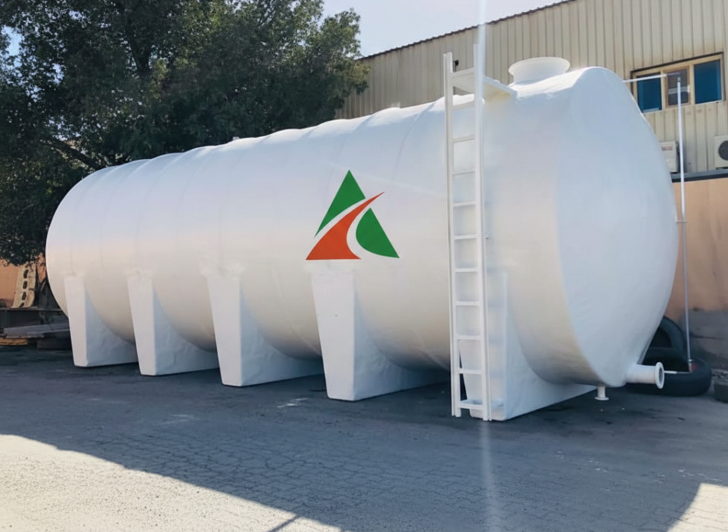 al najof fiberglass water tank